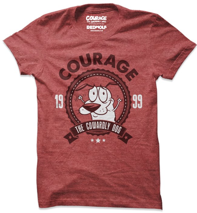 

Redwolf - Courage: 99 Retro - Courage The Cowardly Dog Official T-shirt